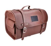 Vespa Primavera 125 ET3 VMB1T Brown Leather Luggage Rack Case 26 litre