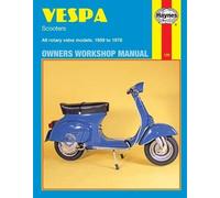 Vespa Scooters Owners Workshop Manual: All rotary valve models 1959 to 1978: No. 126 (Haynes Repair Manuals) by John Haynes (1997-06-29)
