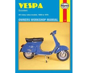 Vespa Scooters Owners Workshop Manual: All rotary valve models 1959 to 1978: No. 126 (Haynes Repair Manuals) by John Haynes (1997-06-29)