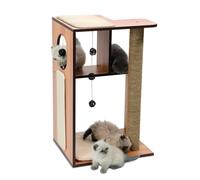 Vesper Cat Furniture V-box Large Walnut 50x40x78cm