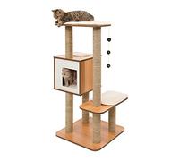 Hagen Vesper Cat Furniture Scratcher Bed Pole High Base - Black or Walnut