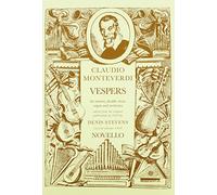 Vespers. Mixed Choir And Piano/Organ. Score: Vocal Score (Early Choral Music)