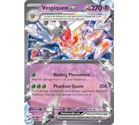 Vespiquen ex 096/197 Double Rare Pokemon Card (SV Obsidian Flames) + 1x TitanCards® Toploader