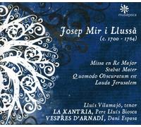 Vespres d'Arnadi - Missa in D/Stabat Mater [New CD] Digipack Packaging