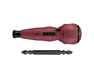 VESSEL 220USB-S1DR Electric Ball Grip, Driver, Limited Color, Dull Red, 1 Bit Included, Electric Ball Ball, High Speed (Low Reverse)