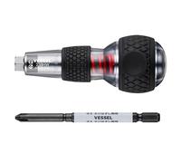 VESSEL 238HW-2 Ball Grip Impact Driver (with Hasselbit +2 x 100)