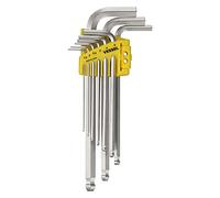 Vessel (8309BP) Ball Point L-Shaped Wrench 9-Piece Set