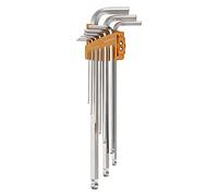 Vessel (8309BP-L) Ball Point L-Shaped Wrench, 9-Piece Set Long Type
