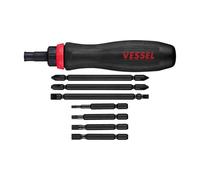 Vessel 900RT-7P Megadora Replacement Ratchet Screwdriver, 7 Bits
