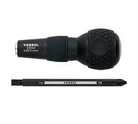 Vessel Ball Grip 1/4" Hex. Bit Interchangeable Screwdriver No.220W-62