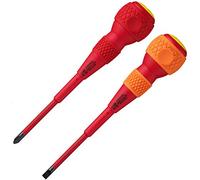 Vessel Ball Grip Insulated Screwdriver 2-Piece Set +2 x 100 / -6 x 100 202PS-1