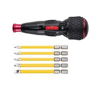 Vessel Electric Ball Grip Screwdriver with 5 Bits Electric Dora Ball 220USB-5