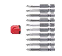 VESSEL EMGEPH250P10T Torsion Neck Bits PH2 50 mm Set of 10