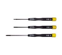 VESSEL ESD (Anti-Static) Phillips Precision Screwdriver, Set of 3 Pieces