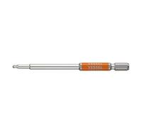 VESSEL GSBP025S Single Headed Ball Point Rigid Bit Opposite Side 0.1 x 3.9 inches (2.5 x 100 mm), 1 Piece