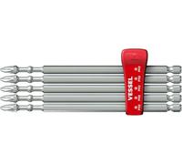 VESSEL Impact Ball Torsion Bits PH2X150 5PC with MAG Charge Holder