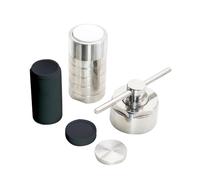 Vessel-kettle Hydrothermal Autoclave Reactor with PPL Chamber Synthesis 100ml,Leakproof Sealed