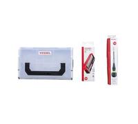 Vessel L-Box Mini with No.2200 Ratcheting Ball Grip & 31 Piece Bit Set