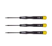 VESSEL Microstix ESD (Antistatic) Precision Screwdriver (3ULR), Set of 3 pcs
