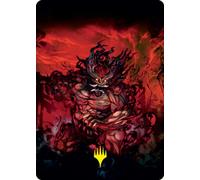 Vessel of the All-Consuming Art Card (#77) (Gold Signature) | Kamigawa: Neon Dynasty