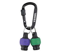 Vessel QB-22K2GV Ball Grip Quick Catcher, Set of 2 (Green/Purple) Bit Holder