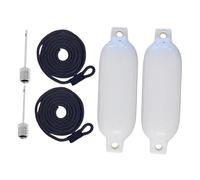 Vessel Safety Buffer - Floating Pontoon, Cushion | Nautical Rim Pad for Boating Docking Beach Sea Camping Pool Watercraft Marine Mooring Shield Heavy Duty Vinyl Barrier Toughness