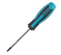 VESSEL Safety Screwdriver MEGADORA TORX Tamper-Proof 904E T27Hx100