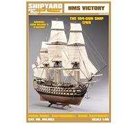 Vessel Shipyard Hms Victory 1765 Paper Model Kit Scale 1:96…