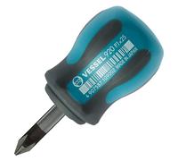 VESSEL Short Screwdriver Megadora (+) 1X25
