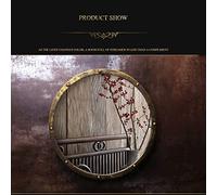 Vessel Sink Hotel Art For Outdoor Bistro - Vanity Creative Alien Leaf Above Counter Basin Retro Thick Ceramic Washbasin Style Antique,Beige-57 * 39 15Cm,Brown Set B-57*39*15cm,Brown Set B-57*39*15cm