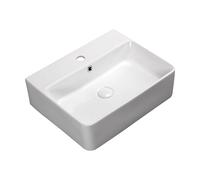 Vessel Sinks Bathroom Vessel Sink Square Art Basin Ceramic Vessel Sink Hotel Countertop Basin Home Ceramic Wash Basin Bathroom Bowl Sink