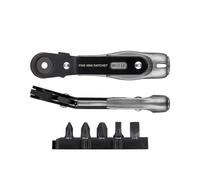 Vessel TD-24B Ultra Thin Fine Mini Ratchet Screwdriver Vent Type with 5 Bits
