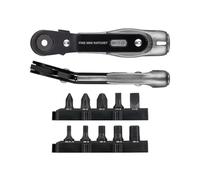 Vessel TD-25B Ultra Thin Fine Mini Ratchet Screwdriver Vent Type with 10 Bits