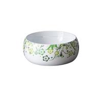 Vessel Vanity Sink Round Thickened Ceramic Bathroom Sink Indoor and Outdoor Above Counter Basin Modern Countertop