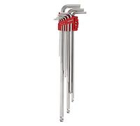 Vessel (VESSEL) Ball Point L-Shaped Wrench, 9-Piece Extra Long Type 8309BP-XL