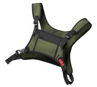 Vest Bag for Men, Chest Bag for Men - Running Vest Bag, Water- Outdoor Chest Bag, Lightweight Chest Running Backpack with Pocket and Additional Storage Space for Men and Women, Train, Army