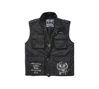 Brandit Motörhead Ranger Vest, Color: black, Size: 5XL