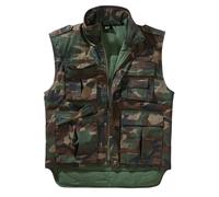 Brandit Ranger Vest, color: woodland, size: 3XL