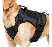Vest for Dogs, Non-Slip with Handle, Harness for Walking, Working Vest, for Walking, Hiking, Hunting Outdoors, Travel, Adventures, Countryside, Mountain, Jungle