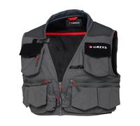 Greys Tail Fly Fishing Vest Grey S-M Men