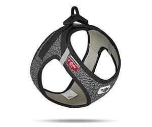 Vest Harness Merino curli Clasp Black S