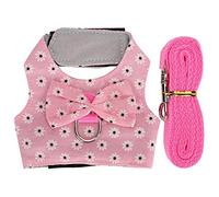 Vest Holiday Costume Cute Harness Leash Set Small Animals Accessory for Piggies Hedgehog S/for M/L Vest Harness and Leash