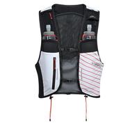 La Sportiva - Trail running waistcoat - Ultra Trail Vest 10L U White/Cherry Tomato - Size S White