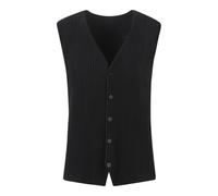 Vest, male, Issey Miyake, Waistcoats, Black, L, Jackets L