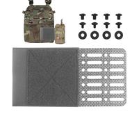 Vest Side Attachments Belt Adapter, Add-On | Quick Mount Panel, Carrying Support for Team Training, Safety Patrol, Hunting Trips, Adventure Simulations, Equipment, Wg, see description