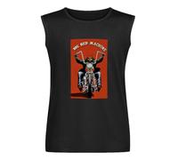 Vest Tank Tops David Mann T-Shirt David Mann Hell's Angels Motorcycle Easy Rider T-Shirt Sleeveless Undershirts Black XXL