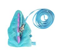 Vest Type Small Pet Harness And Leash Set Flannel Cloth For Little Pets Puppies And Small Dogs Walking Rope Pets Harness Leash