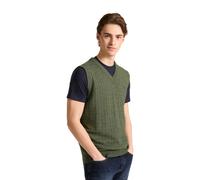 Vest with Checkered Pattern - male - Harmont & Blaine - Sleeveless Jumpers - Green - S - Knitwear S