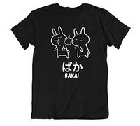 VESTA COCOA Harajuku Letter Men Women Japanese T Shirt - Black - Large