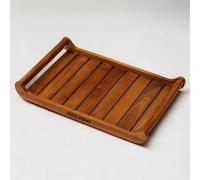 Vesta Homes Extra Large Teak Wood Rectangular Serving Tray For Home/Kitchen/Restaurant/Office Organizer/Dining TablePremium Wooden Trays 45.5X30.5X5.7 cm Handmade In India